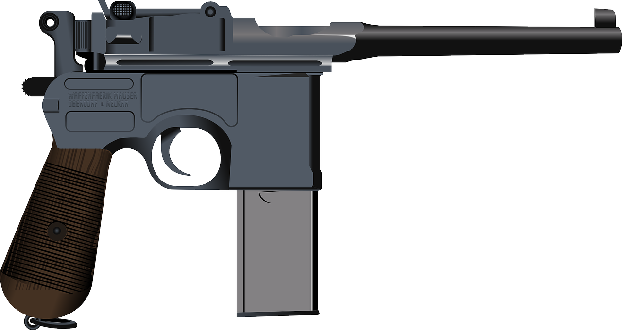 semi-automatic gun, gun, pistol-157854.jpg